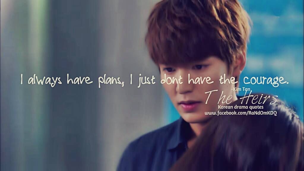Pinterest | Korean drama quotes, Drama quotes, Heirs korean drama