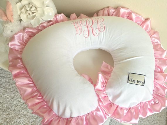 Pink Nursing Pillow Cover White Boppy Pink Nursing Pillow Cover White Boppy