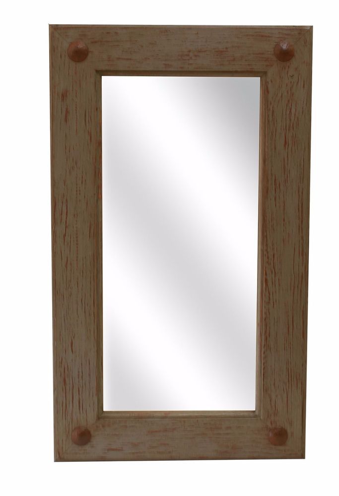 Loft Gray Mirror Wood Mexican 20x34 Rustic Distressed Loft Gray Mirror Wood Mexican 20x34 Rustic Distressed