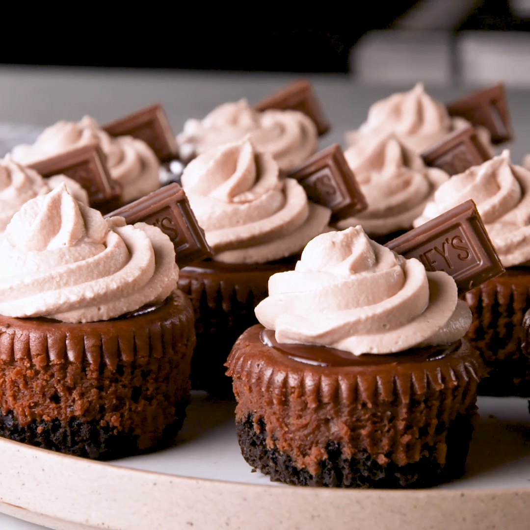 Mini Death By Chocolate Cheesecakes Mini Death By Chocolate Cheesecakes