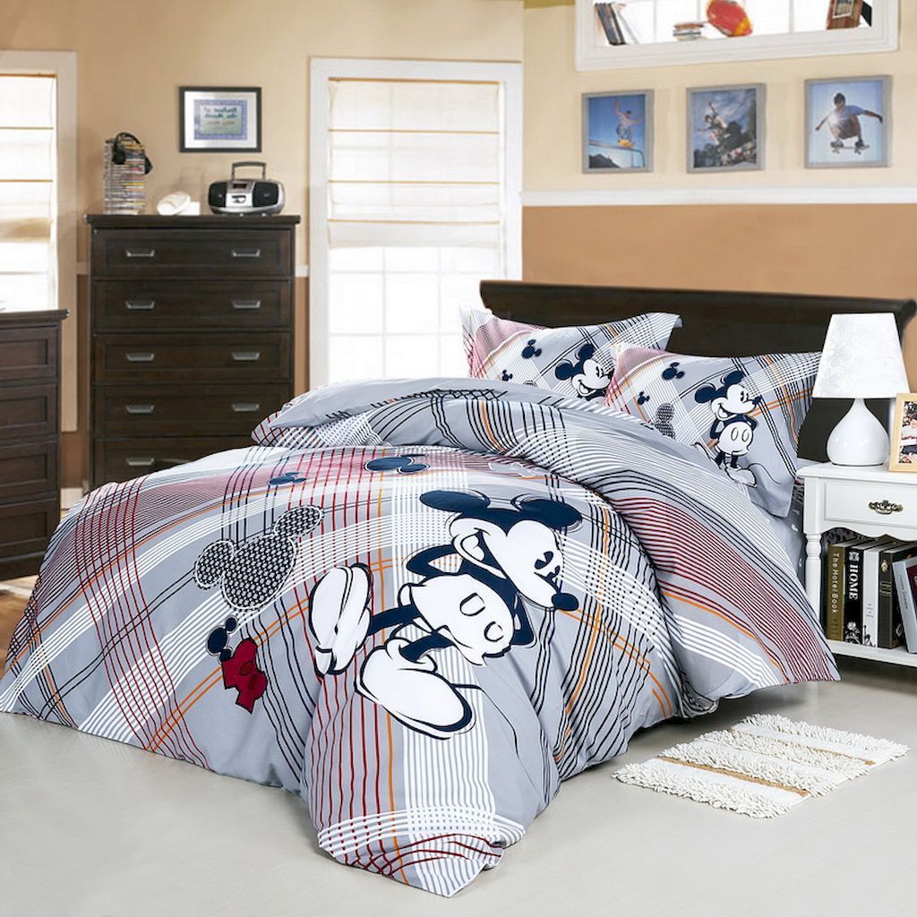 mickey halloween bed sheets
