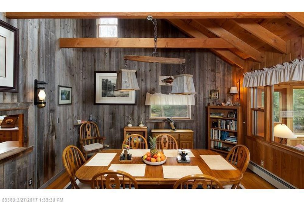 log cabins for sale in rangeley maine