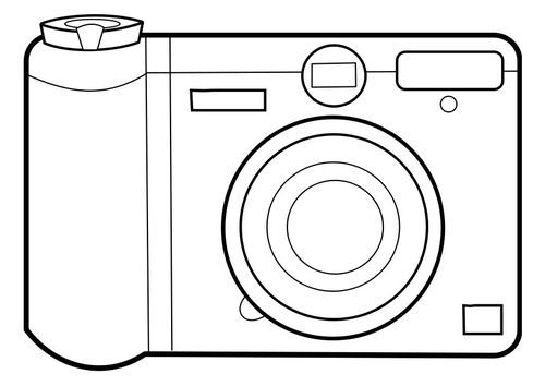 Kleurplaat Fotocamera fotocamera kleurplaat zoeken zomerse Kleurplaat Fotocamera fotocamera kleurplaat zoeken zomerse