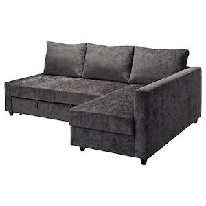 FRIHETEN dark grey, Corner sofa bed FRIHETEN Corner sofa bed with storage