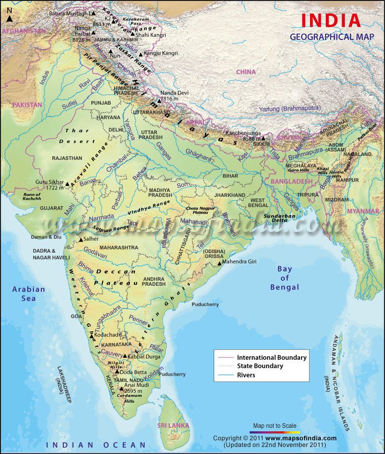 physiographic provinces of south asia google search india mapgeography