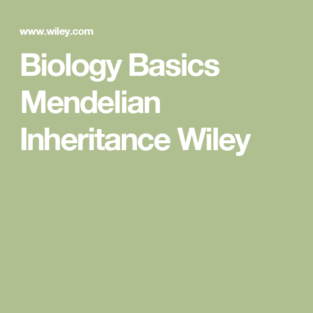 mendelian inheritance