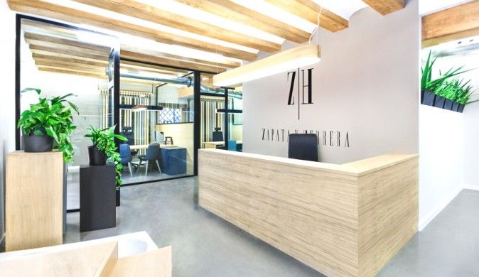 interior design commercial office design ideas with modern rustic