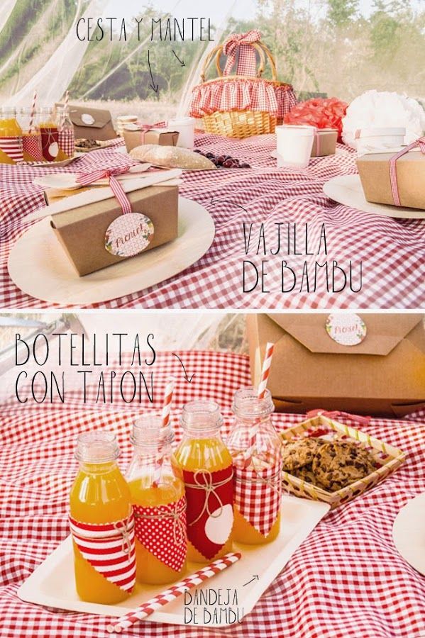 Ideas Para Hacer Bonitos Pic Nic Picnic Birthday Picnic Party Dessert Table Birthday Party