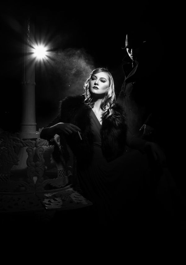 Film Noir by David Crewe, via Behance Dark Photography, Night Photography, Vintage Photography, Black And White Photography, Studio Photography, Cinematic Photography, Classic Film Noir, Classic Films, Mafia