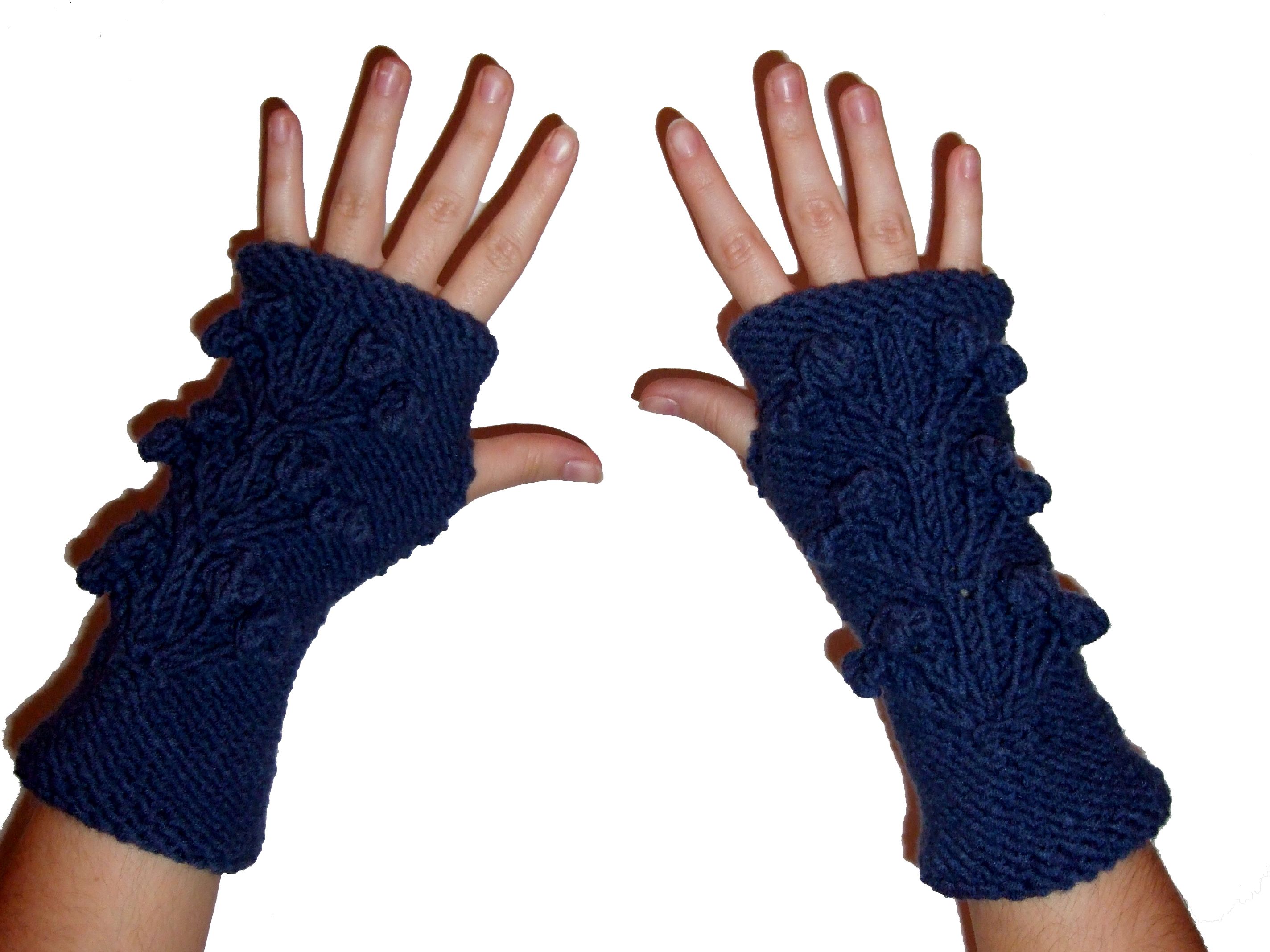 Comment Tricoter Un Manchon Comment Tricoter Mitaines Patron Tricot