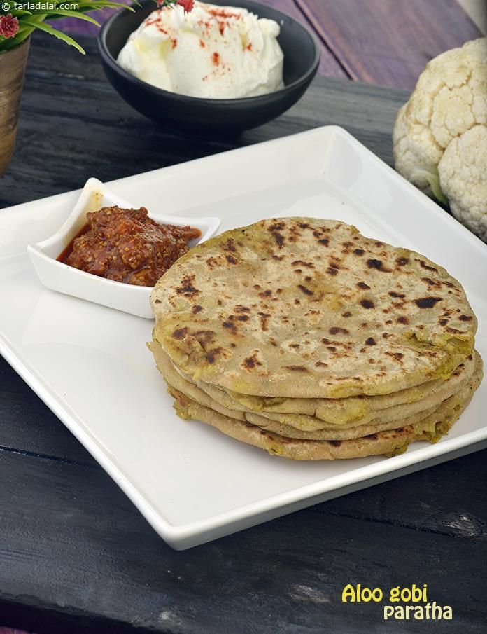 Aloo Gobi Ke Parathe Aloo Cauliflower Paratha Recipe In 2020