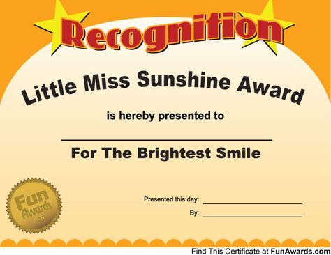 funny award certificates