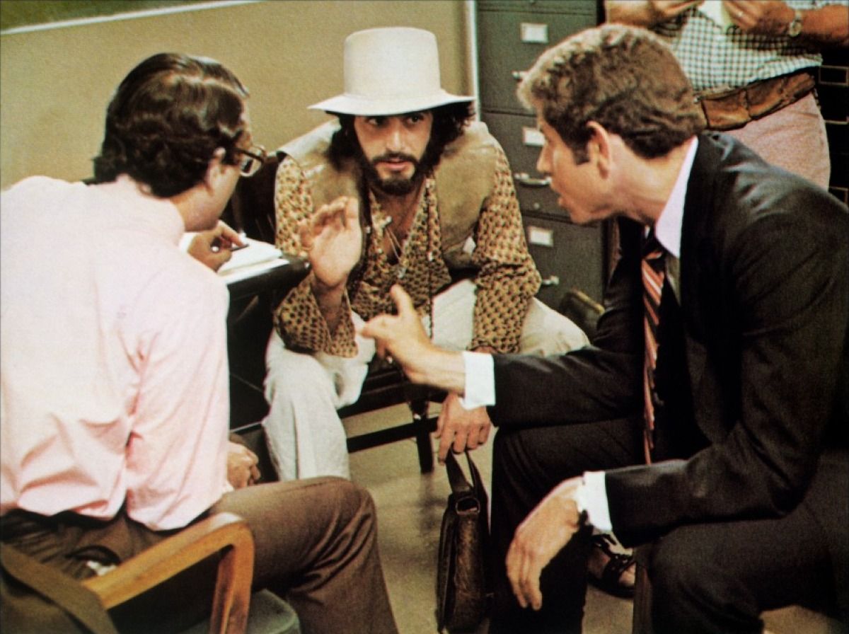 Al Pacino is Frank Serpico , 1973. | Al pacino, Movie stars, Young al