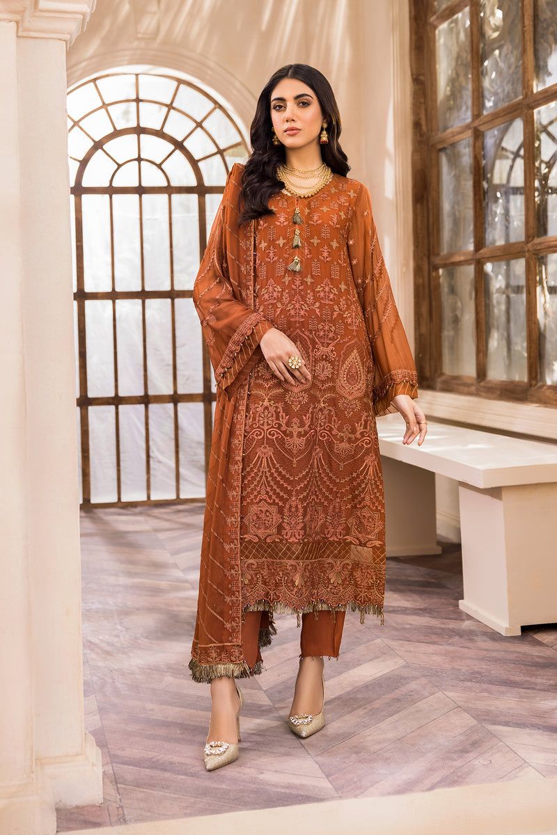 Farasha Chiffon 2022 - HARMONY 100% Original Guaranteed Unstitched Dress Material Embroidered Chiffon front Plain Chiffon Back Embroidered Chiffon sleeves Embroidered Chiffon Front & back border Embroidered Chiffon sleeves border Embroidered Chiffon dupatta Dyed silk trouser ⌚ Approximate Shipping Time : All orders will be dispatched after stock Arrival date in India 28 FEBRUARY 202... Pakistani Party Wear, Pakistani Dresses, Indian Dresses, Pakistani Boutique, Pakistani Designer Clothes, Pakistani Suits Online, Chiffon Collection, Pakistani Salwar Kameez, Silk Trousers