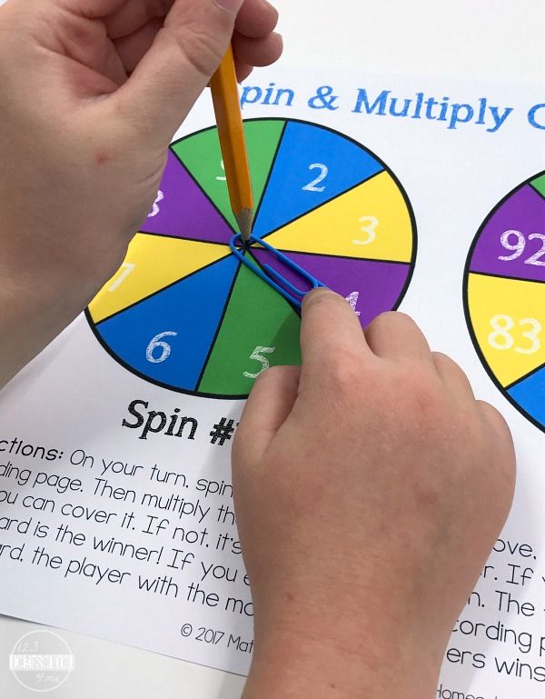 spin math game spin math game