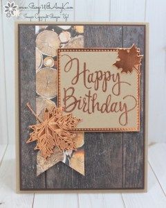 25 + › Stampin ’Up! Stilisierte Geburtstags-männliche Karte