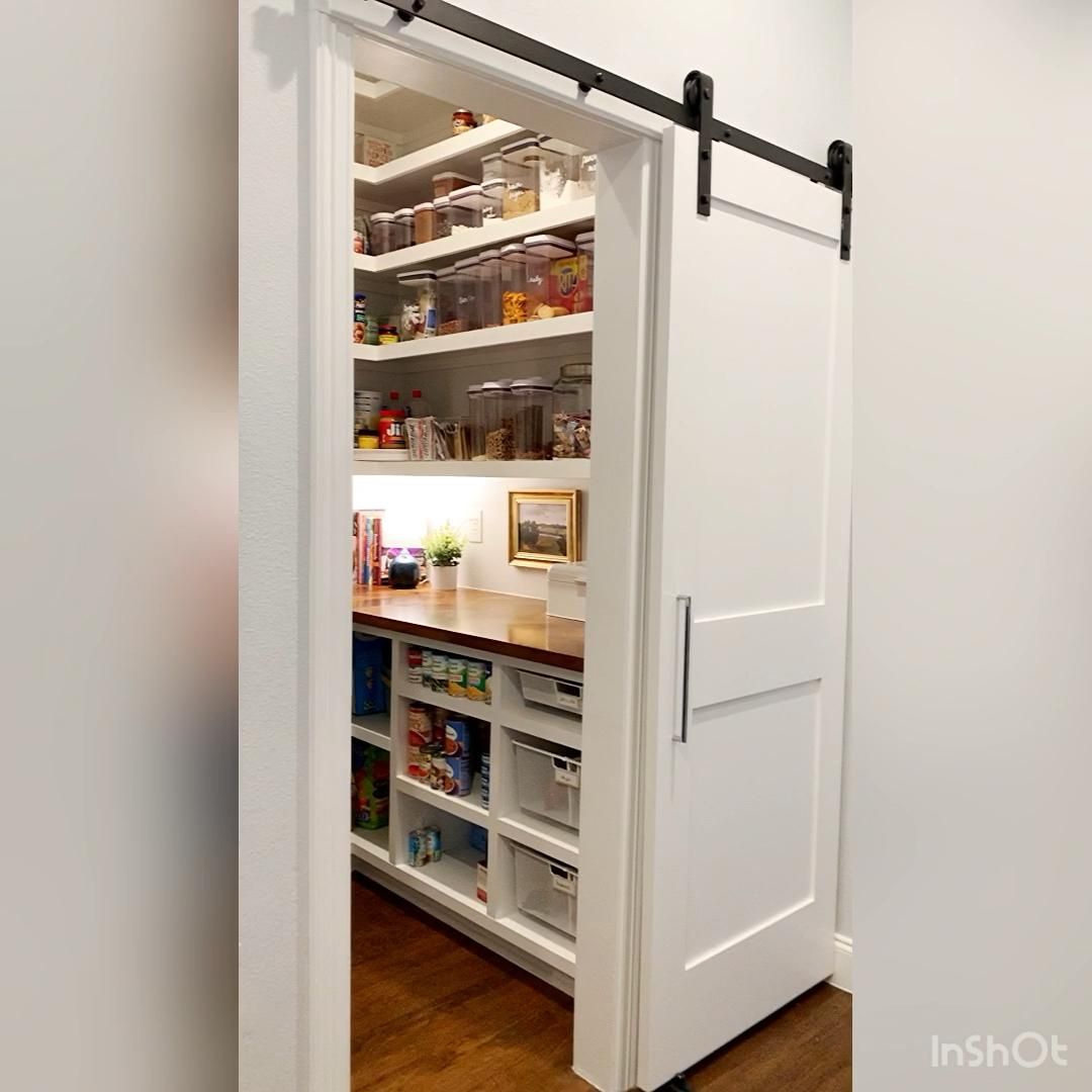 DIY Custom Farmhouse Walk-In Pantry DIY Custom Farmhouse Walk-In Pantry