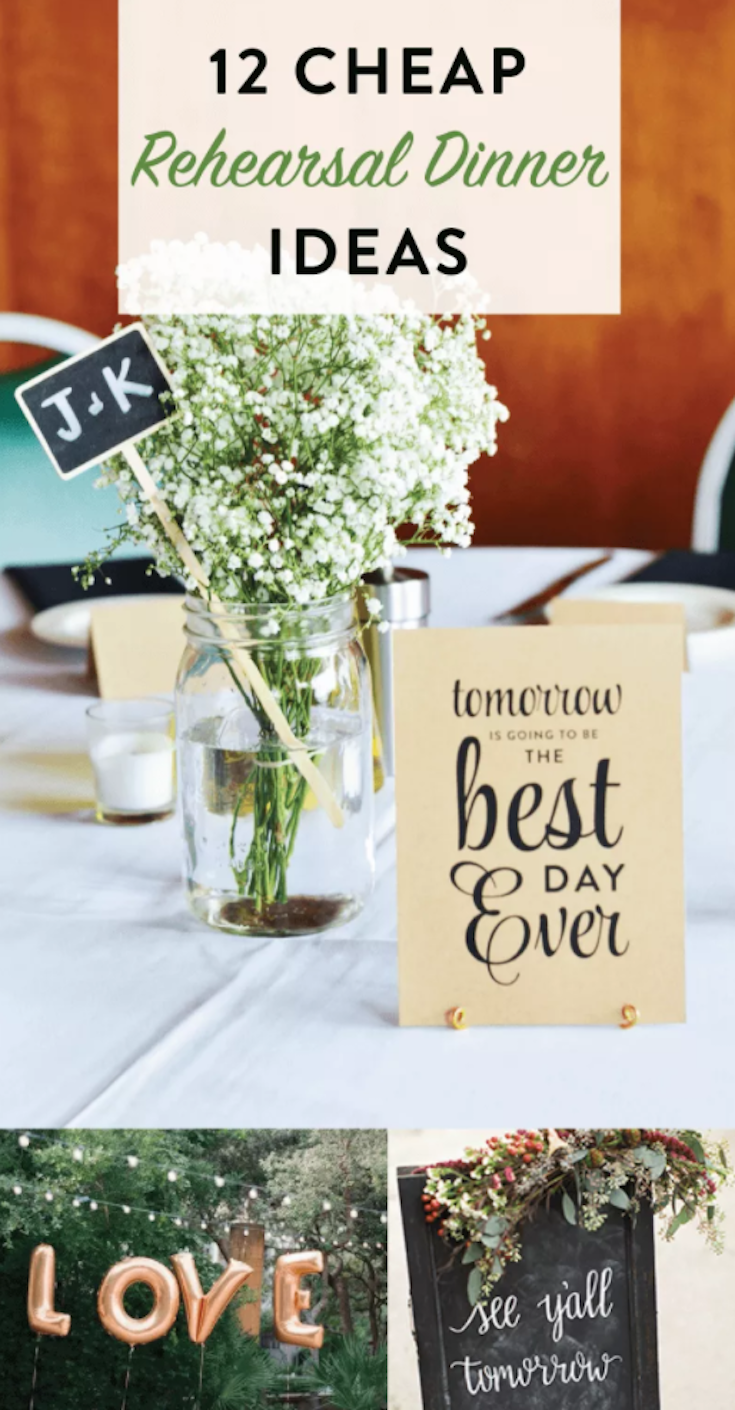 12 Rehearsal Dinner Ideas Planning A Wedding Sometimes Means 12 Rehearsal Dinner Ideas Planning A Wedding Sometimes Means You Want To Everything But