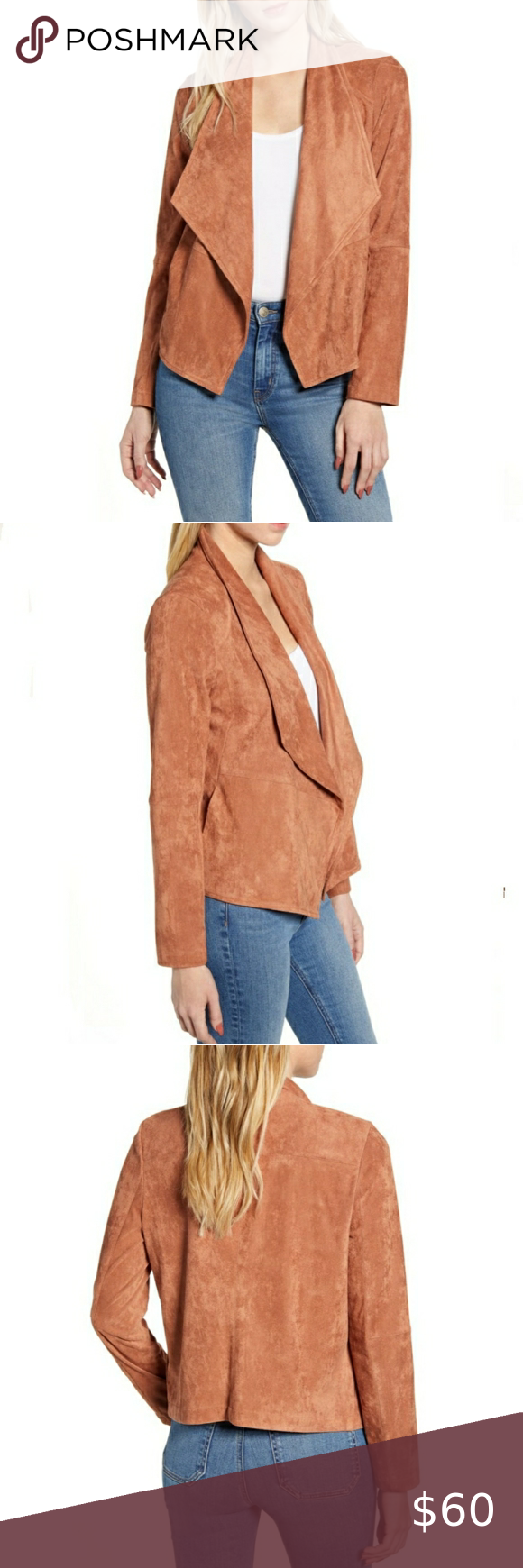 Alfani Faux Suede Open Front Jacket Cyber Monday Specials Women Macy S Blazer Jackets For Women Open Front Jacket Jackets