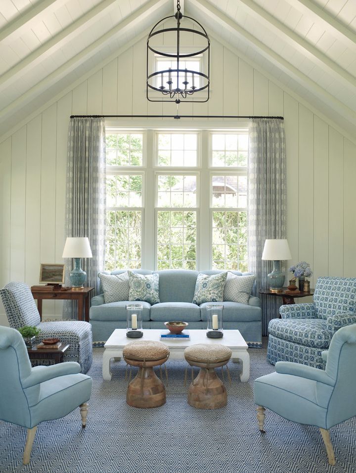 Phoebe Howard Lovely Living Rooms Pinterest Hamptons Blue And White Living Room By Phoebe Howard