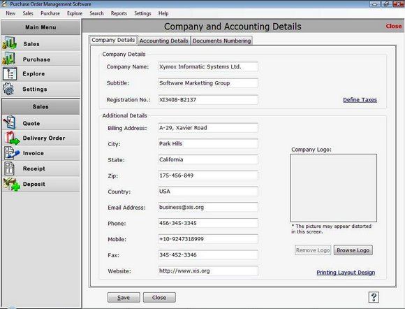 purchase order business software is multipurpose award winning purchase order program free