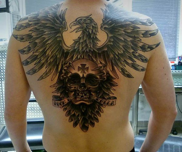 30 Awesome Eagle Tattoo Designs Tattoos Manner Adler Tattoo Und