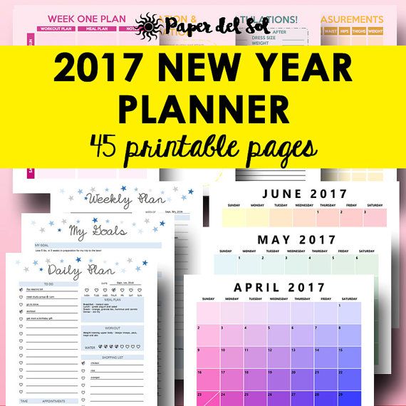 monthly year planner
