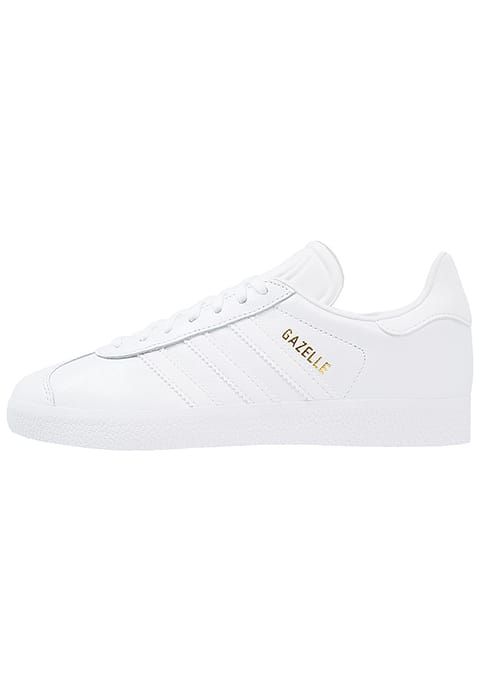 Adidas Originali Gazzella Tengo E 'Ó Wki Mi Trampki Bianco / Oro Metallico. Adidas Originali Gazzella Tengo E 'Ó Wki Mi Trampki Bianco / Oro Metallico.