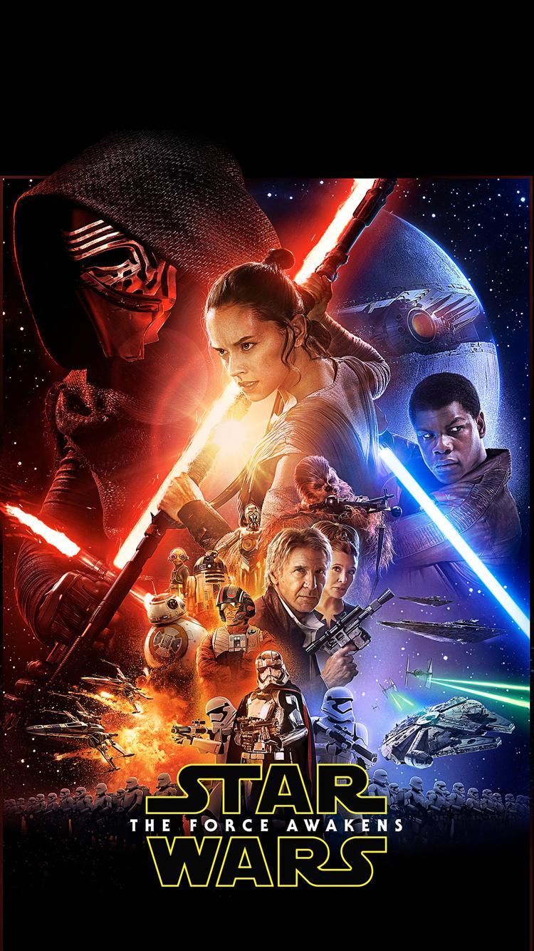 The Force Awakens Phone Wallpaper Star Wars Poster Star Wars The Force Awakens Phone Wallpaper Star Wars Poster Star Wars