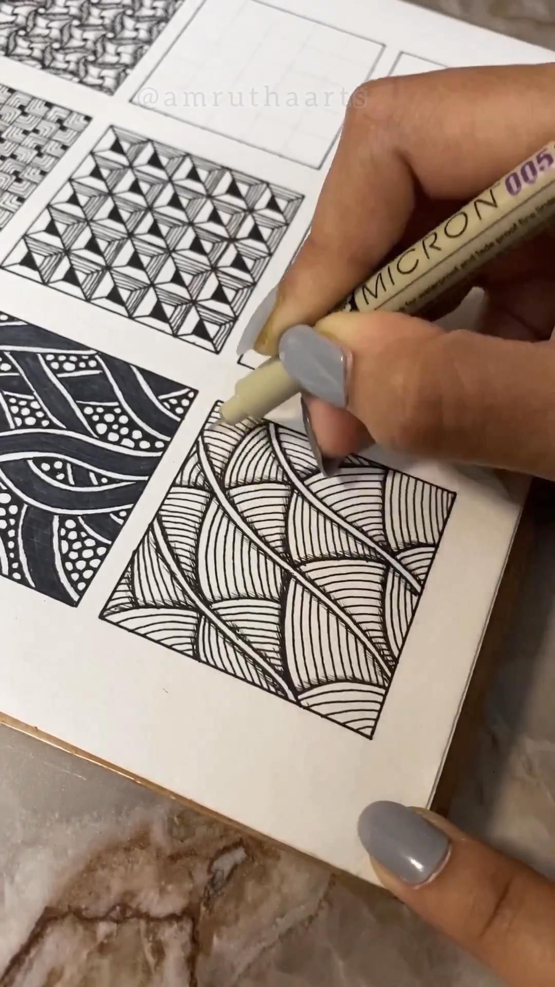 Zentangle pattern✨