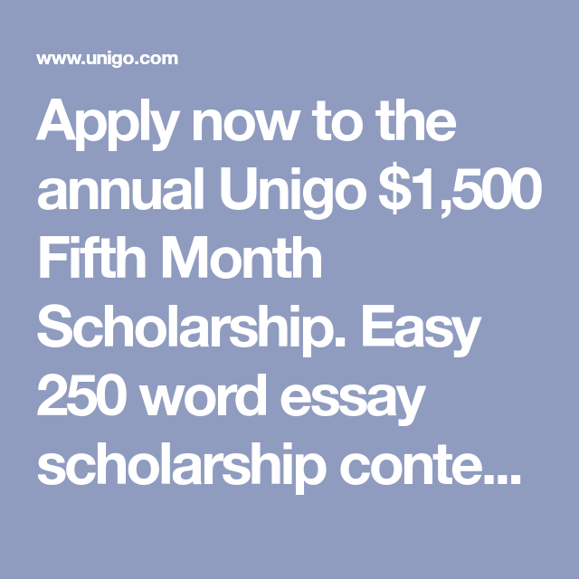 School Essay: Unigo essay scholarships unigo essay scholarships