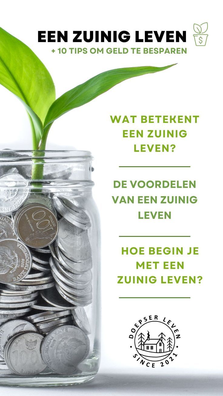 Een zuinig leven – 10 tips om geld te besparen! - Doepserleven.nl