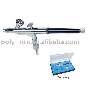 New 0.3mm Double-Action Airbrush Gun Gravity Paint Tattoo Pr-205 Material : Stainless Steel. Type : Body Painting Supplies. Usage : Body Art. Set : Set. Disposable : Non-Disposable. Working Pressure : 15-50psi. Nozzle Dia : 0.3 Mm. Feed Type : Gravity. Cup Capacity : 2cc. Paint Tattoo, Art Tools, Painting Supplies, Nozzle, Airbrush, Body Painting, Art Set, Gravity, Hot Items