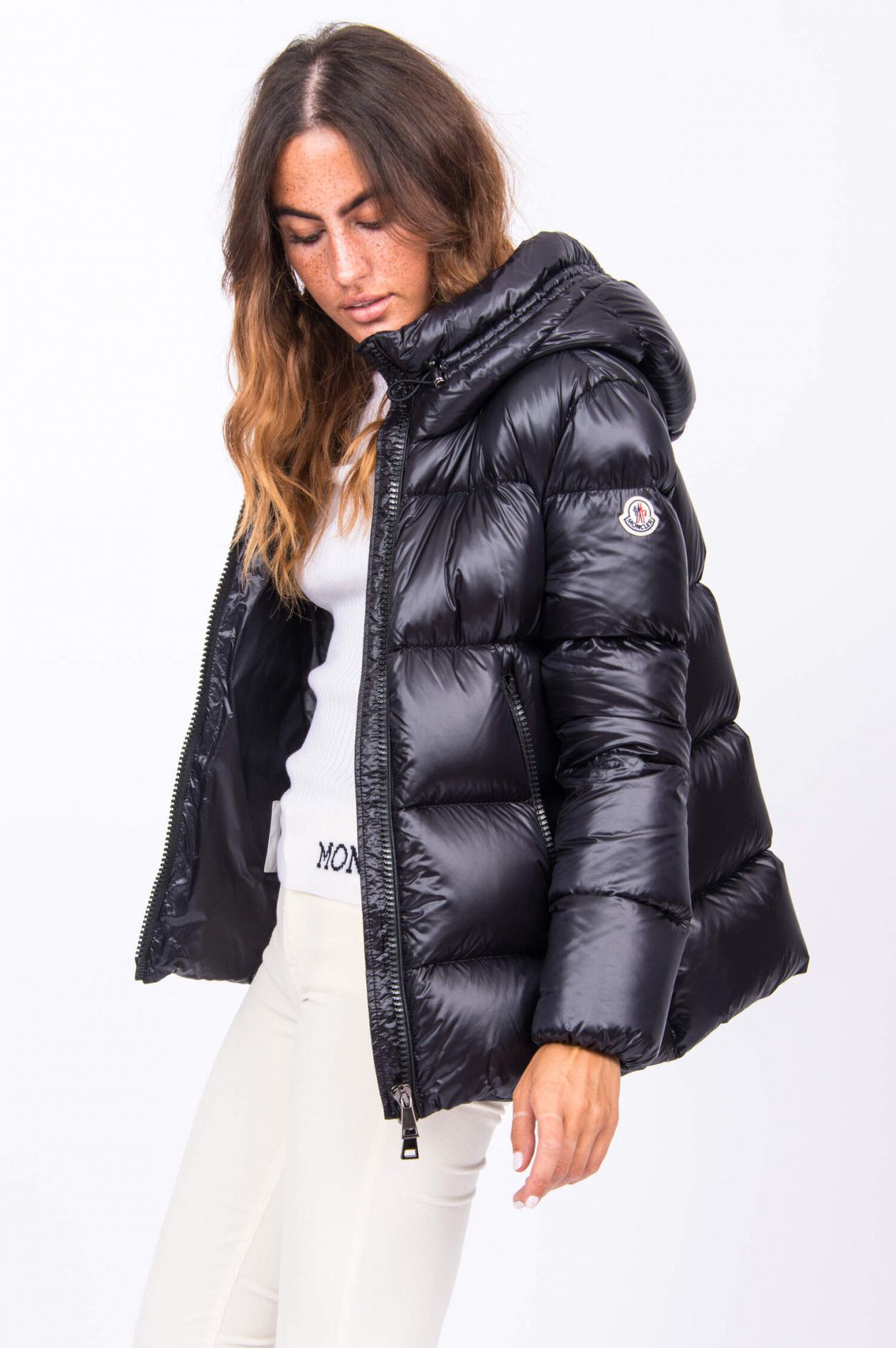 Moncler Damen Daunenjacke "Amethyste" Rot SAILERstyle Moncler, Damen