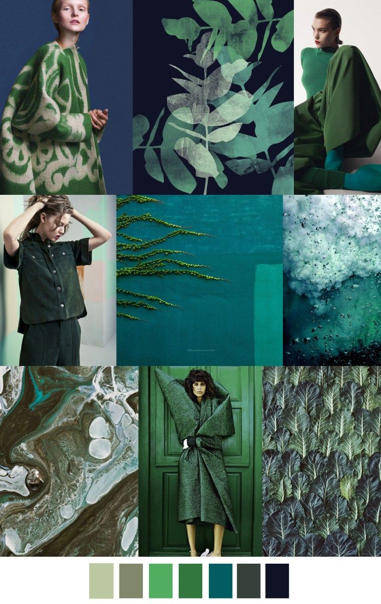 Green Oasis カラーパレット 17ss トレンド 配色 パターン Green Oasis カラーパレット 17ss トレンド 配色 パターン