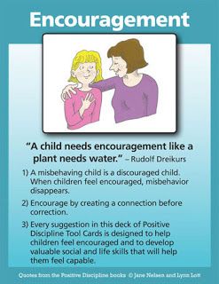 Positive Discipline: Encouragement
