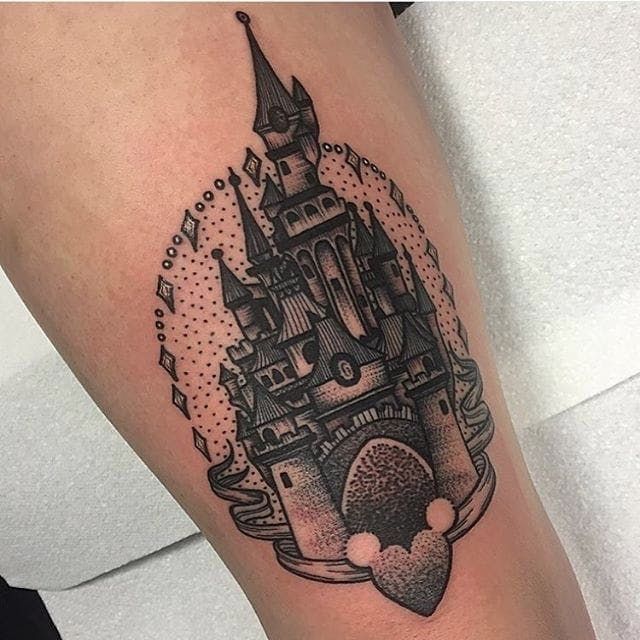 23 Magical Disneyland Tattoos For The Kid At Heart | Disney tattoos