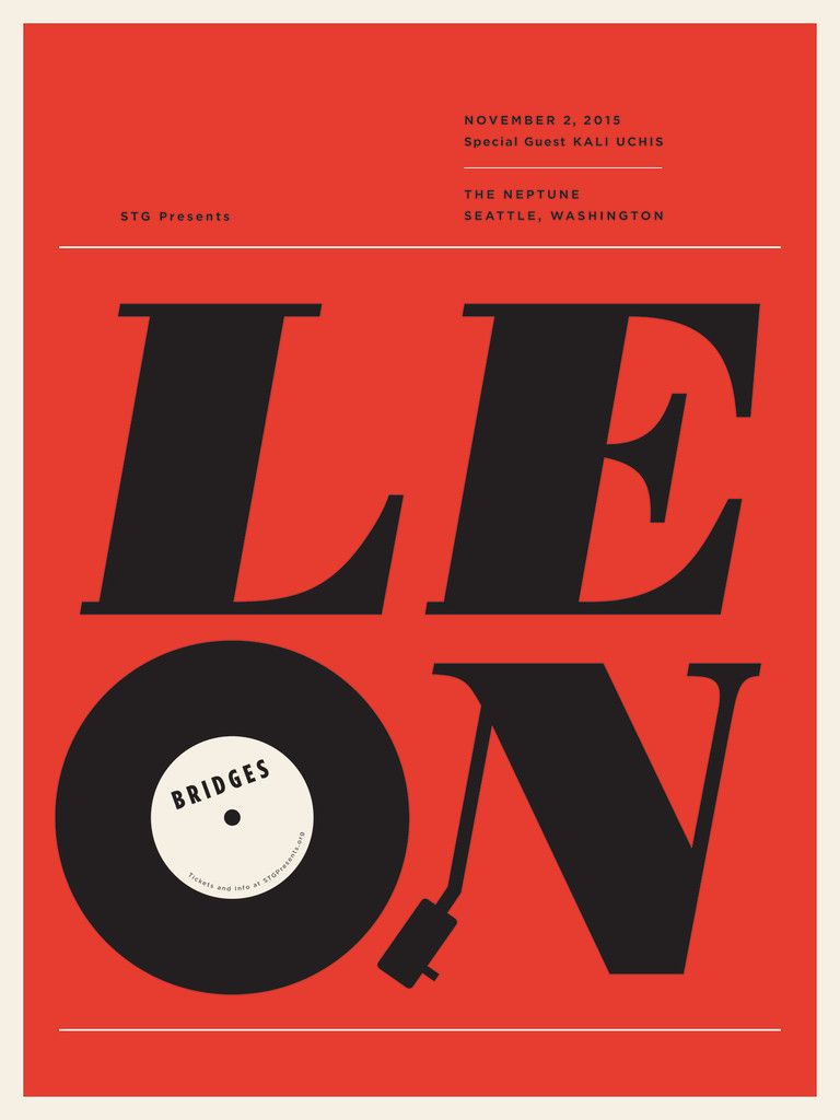 poster by jason munn the big bold thick letters are both legible big bold letters