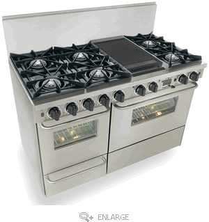 Double Side By Side Oven The Half Sized One For Side Dishes And