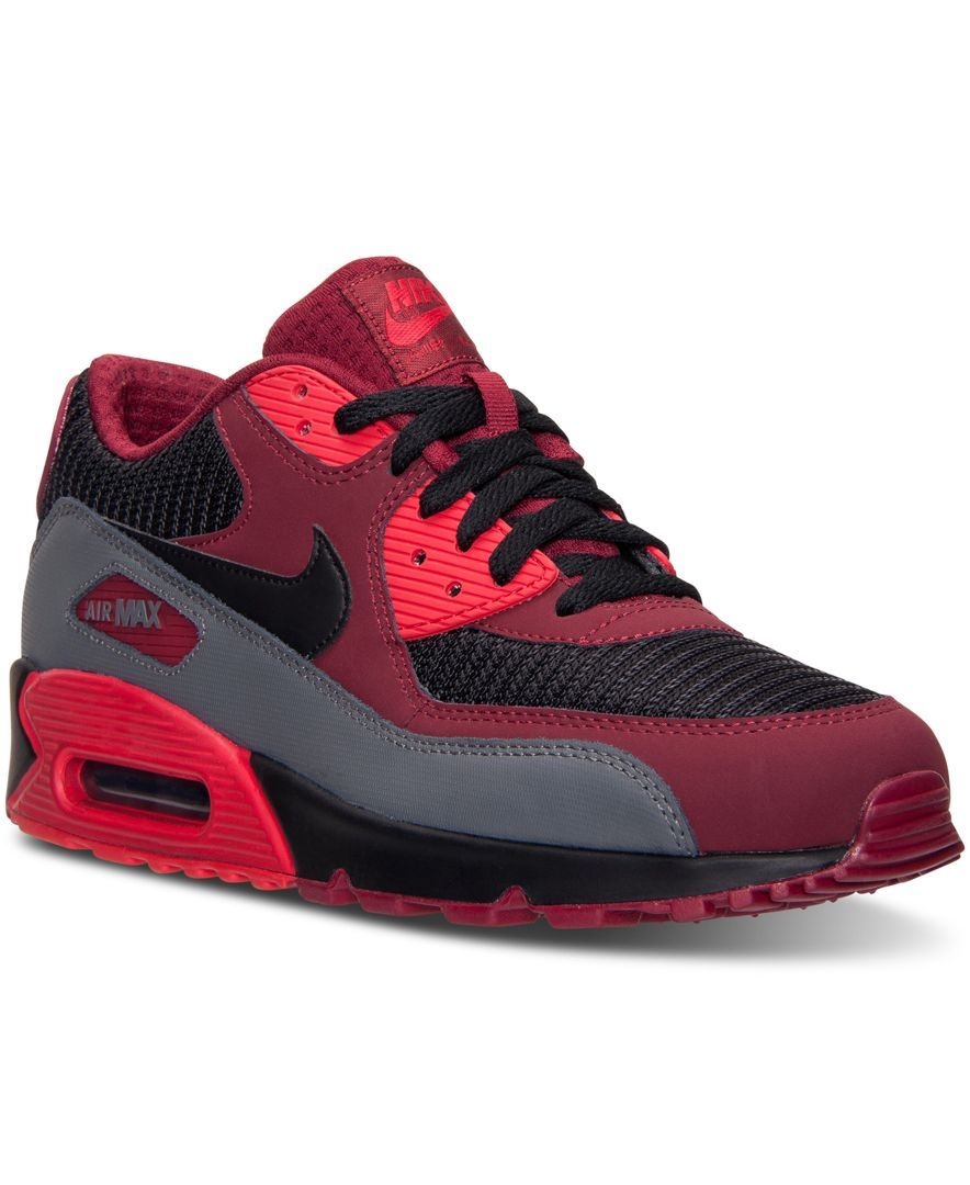 Nike Men's Air Max 90 Essential Running Sneakers from Finish Nike Men's Air Max 90 Essential Running Sneakers from Finish