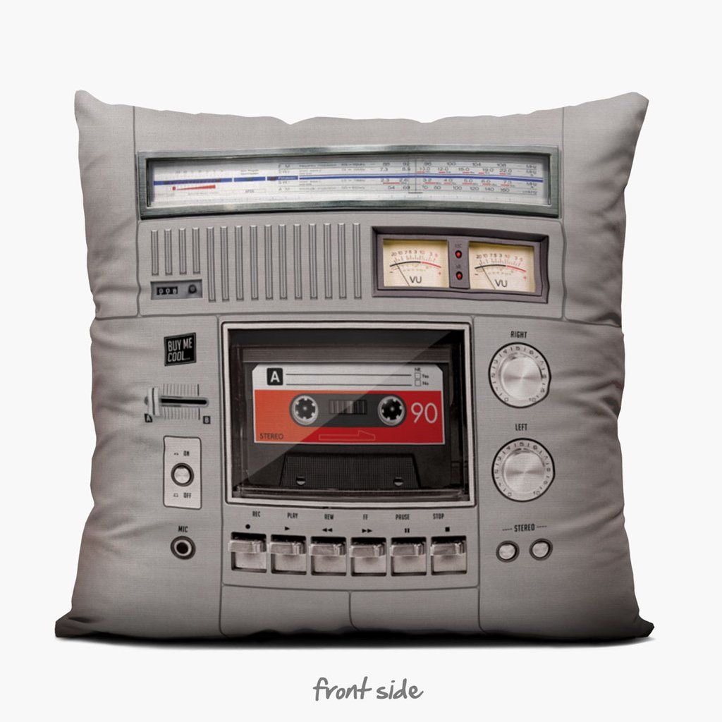Throw Pillow | Throw pillows Boombox Speaker Pillow | eBay | Pillows