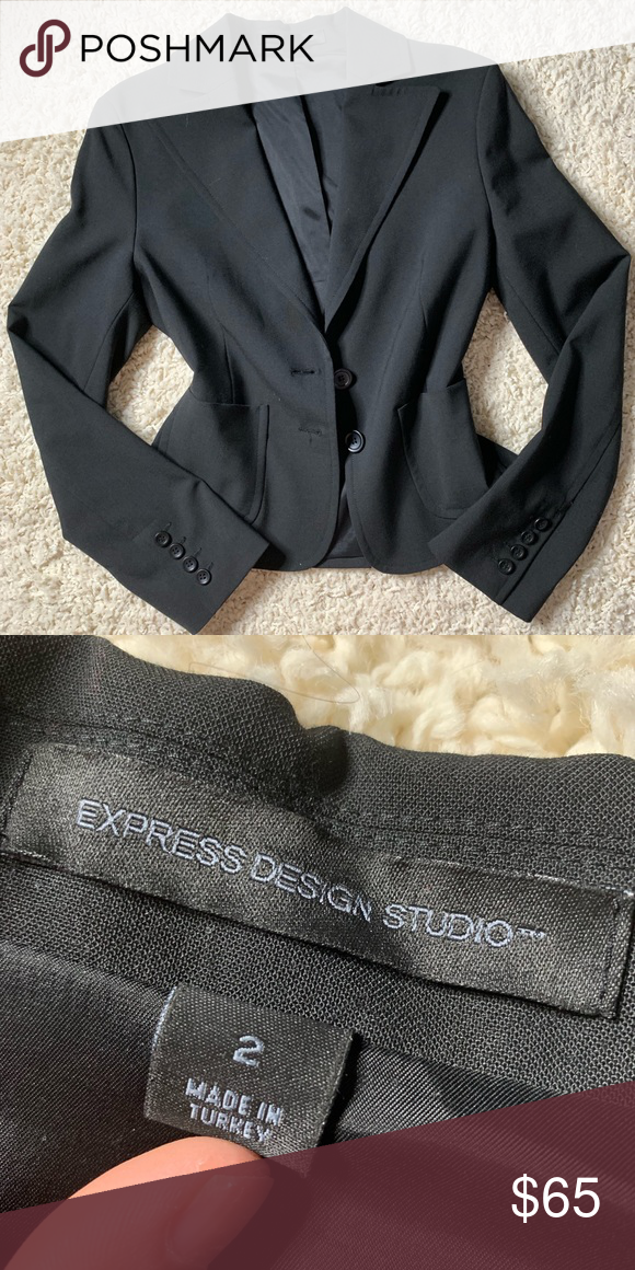 Express Design Studio ~ Blazer Jacket Express Design Studio ~ Blazer Jacket