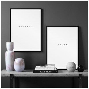 Poster Tablo Setleri | FEKARE Poster Design, Balance, Relax