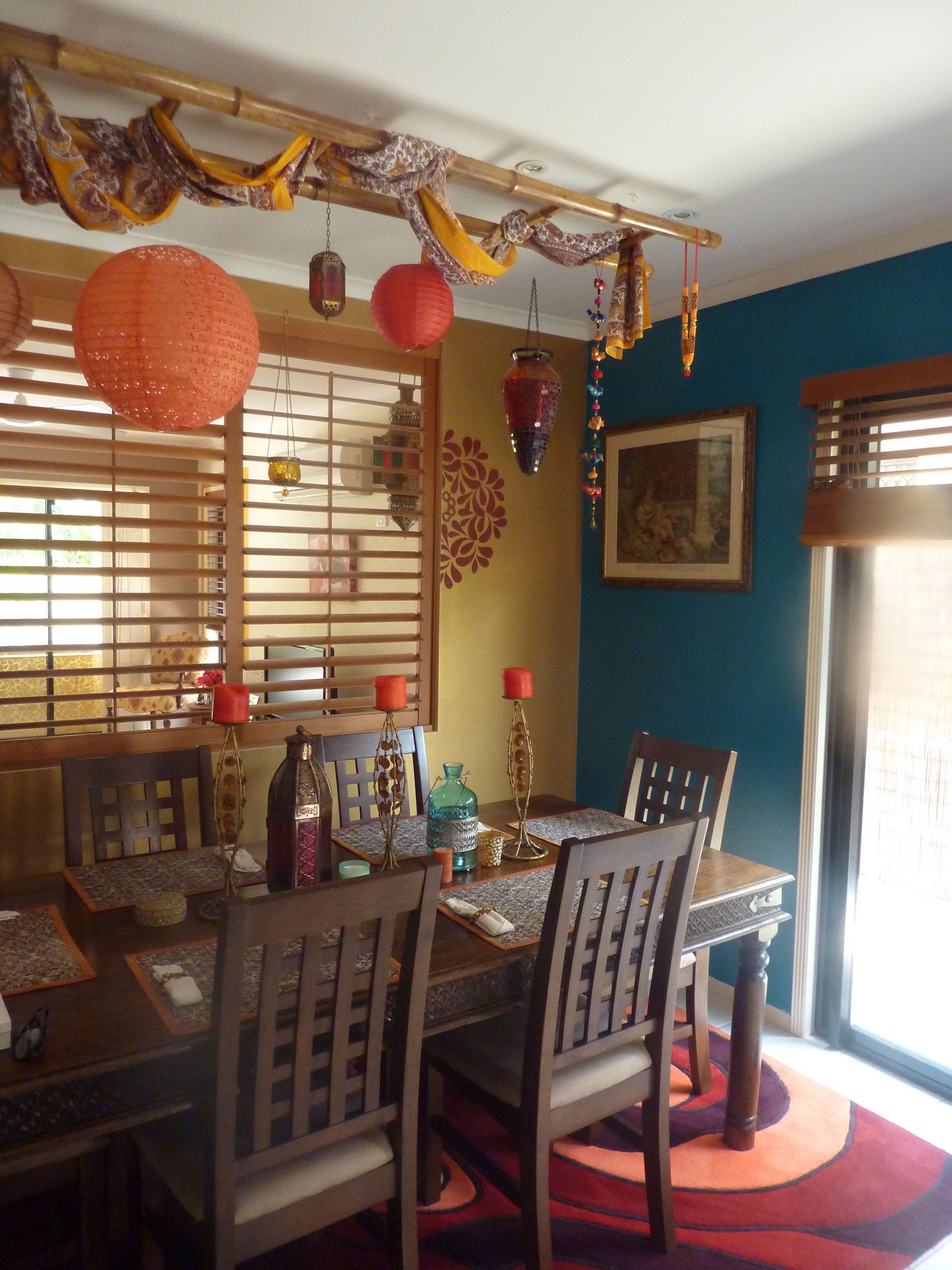 I Created A Moroccan Feel With The Hanging Lanterns And I Created A Moroccan Feel With The Hanging Lanterns And