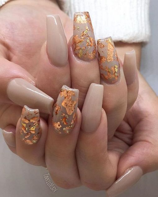 Fall Nails fall nails on brown skin Fall Nails fall nails on brown skin