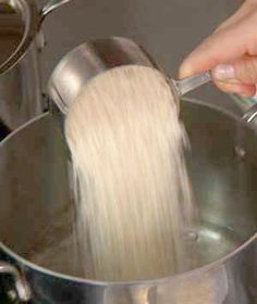 How To Cook Rice | Say good-bye to sticky rice, undercooked rice, or dry, overcooked rice: With the right technique—this video shows how easy it is—cooking rice perfectly is a snap. Cooking Club, Cooking Basics, Cooking Games, Cooking Skills, Cooking Tools, Cooking And Baking, Cooking Recipes, Cooking Rice, Basic Cooking