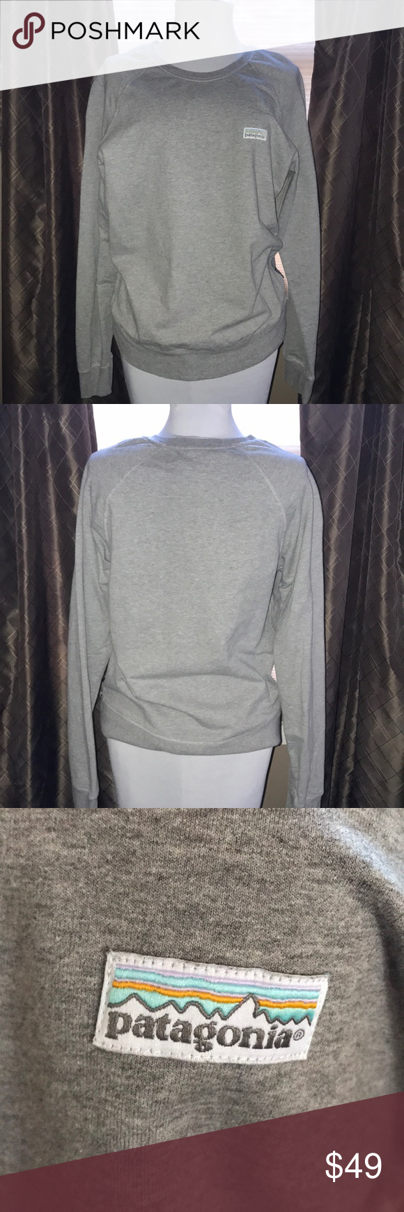 Patagonia Organic Crew Neck Sweatshirt | Crew neck sweatshirt, Sweatshirts, Patagonia