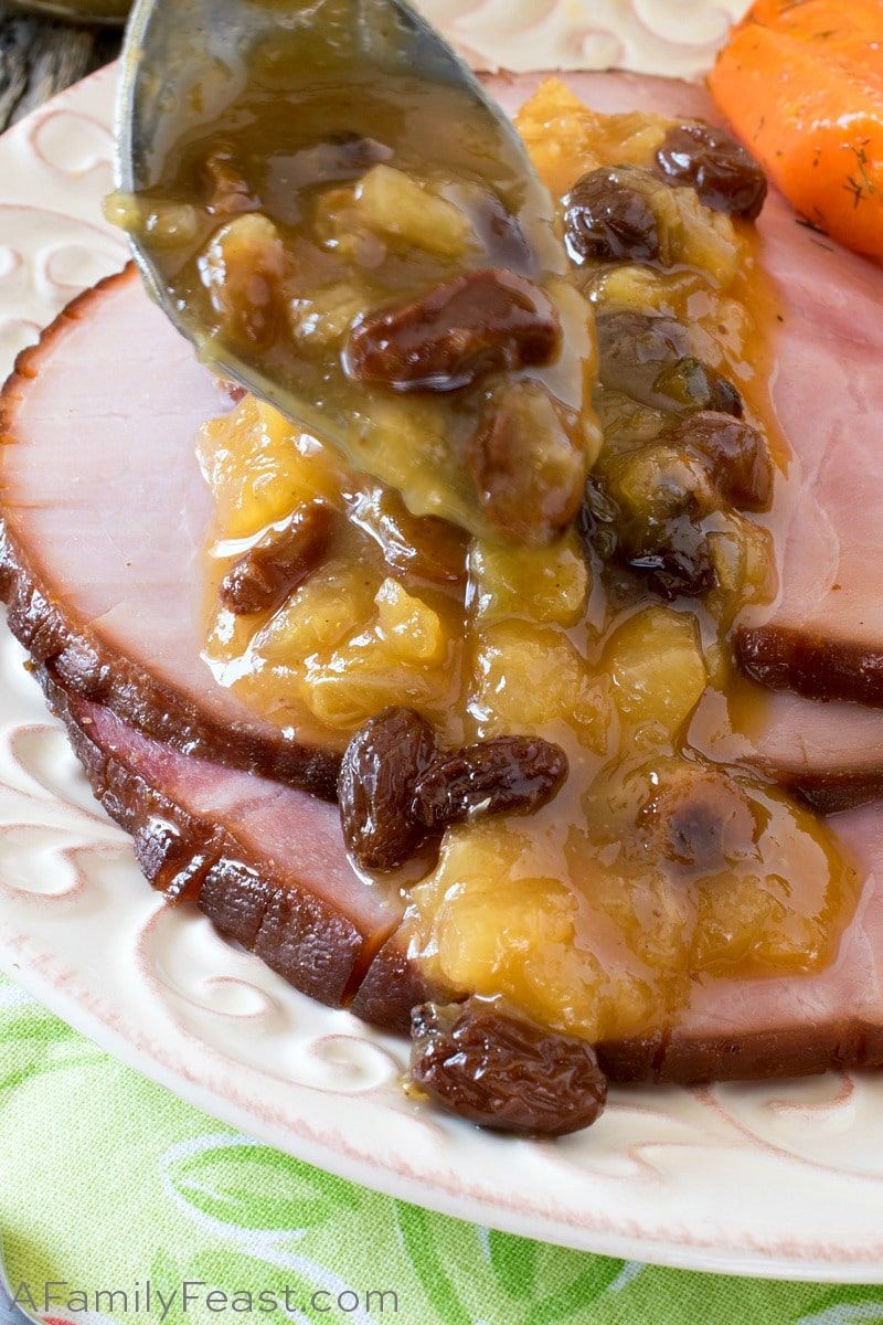 Pineapple Raisin Sauce A Family Feast Raisin sauce Pineapple Raisin Sauce A Family Feast Raisin sauce