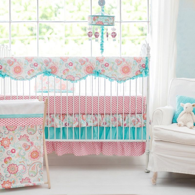 Crib Mobiles Gypsy Baby Paisley Bedding Set