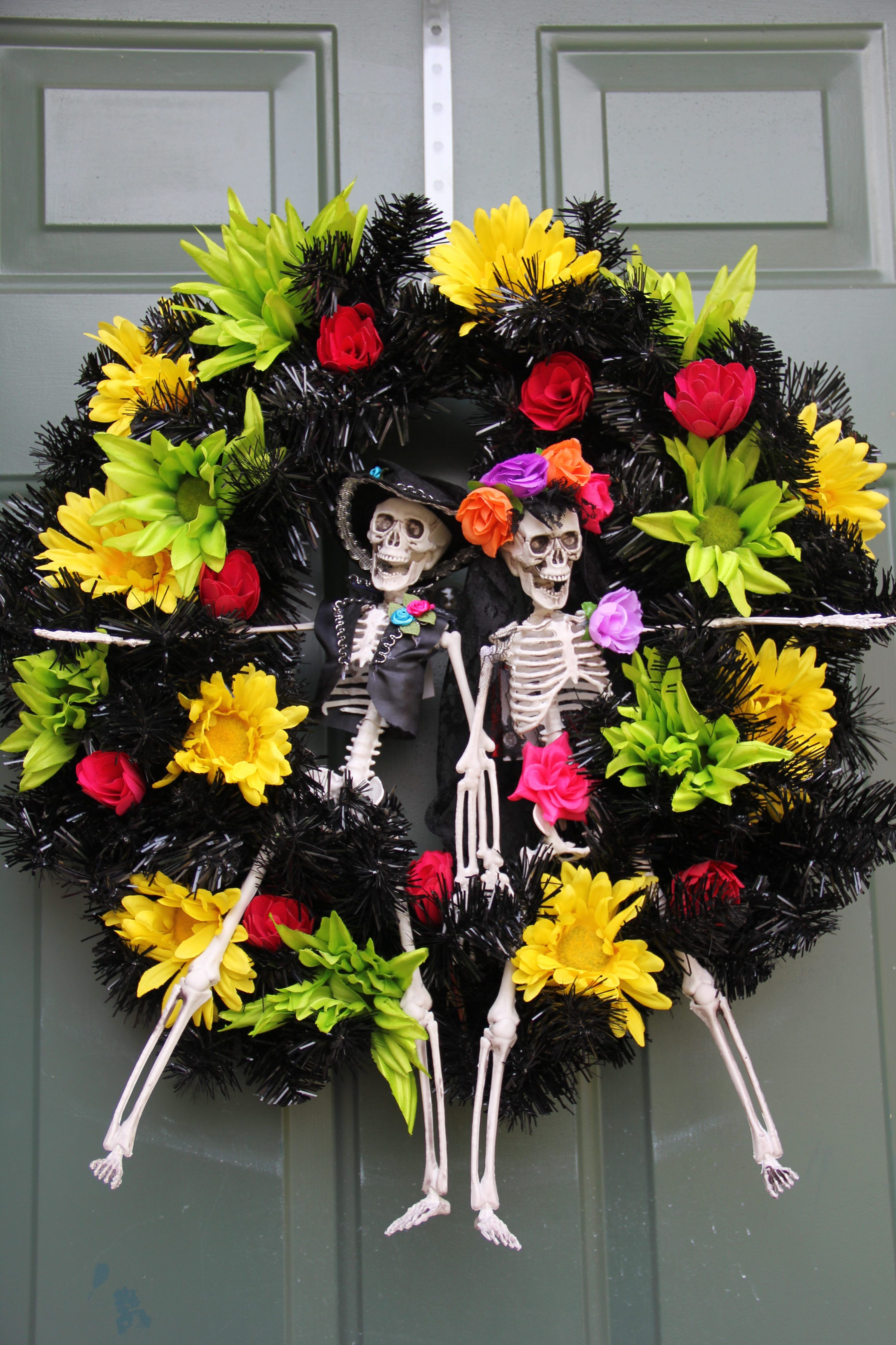 Halloween Day of the Dead Decorating with At Home Stores - A Little